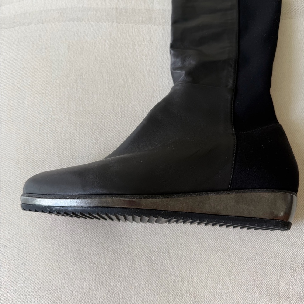 Revolve NWT Pura López Above Knee with hidden wedge Boots Sexy Fits 8.5 to 9 - Picture 9 of 15